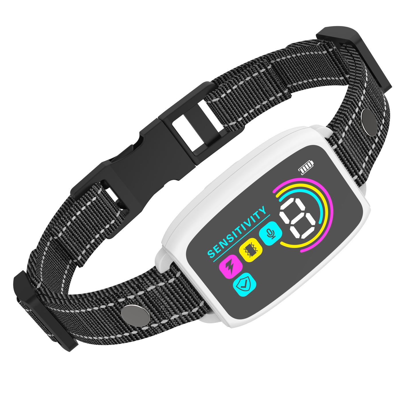 Smart and Rechargeable Anti Barking Collar for Dogs IP67 Waterproof