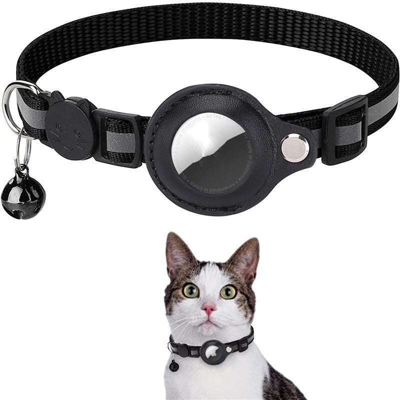 Reflective AirTag with Waterproof Collar for Cats Dogs Puppies Kittens