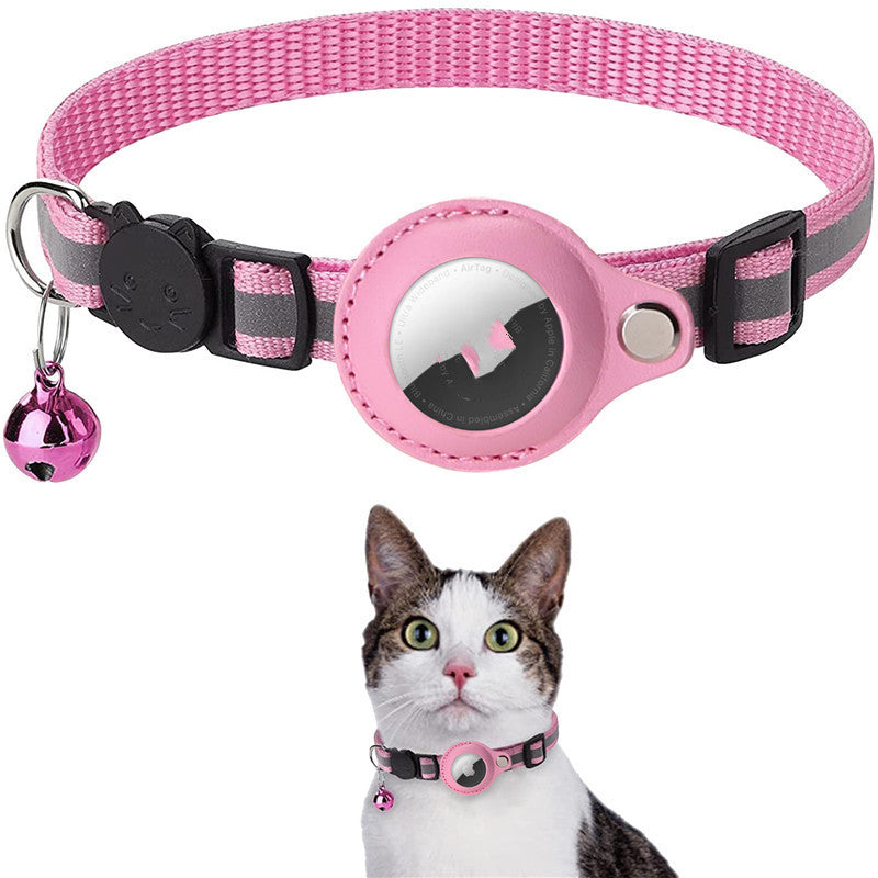 Reflective AirTag with Waterproof Collar for Cats Dogs Puppies Kittens