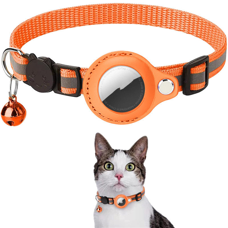 Reflective AirTag with Waterproof Collar for Cats Dogs Puppies Kittens