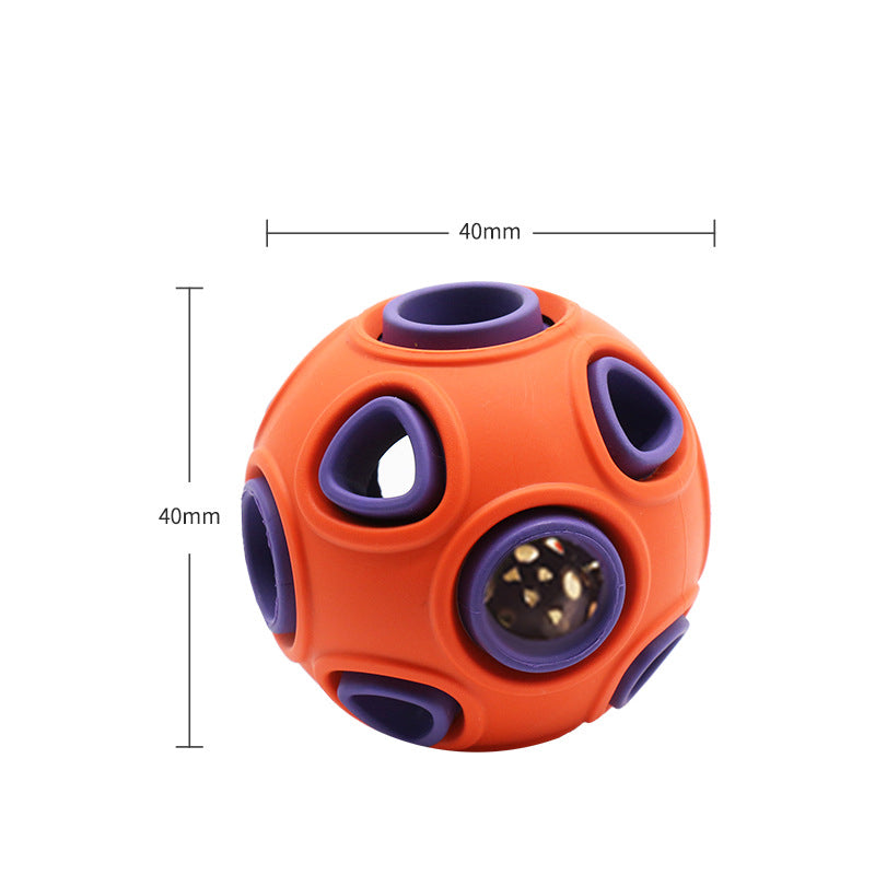 Luminous Light-Up Dog Toy Ball with Sound