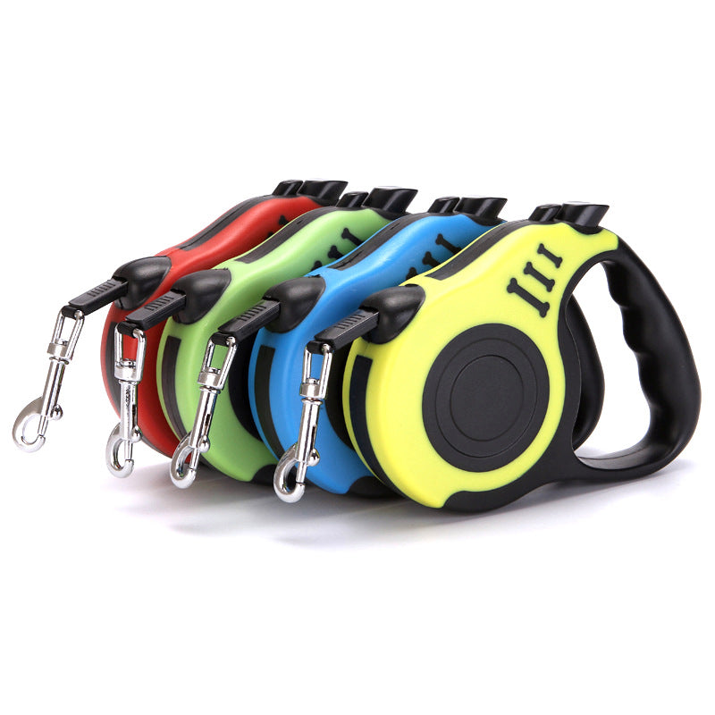 Automatic Retractable Pet Leash: Durable Heavy-Duty Safety Walking Traction Rope