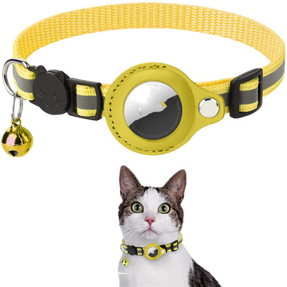 Reflective AirTag with Waterproof Collar for Cats Dogs Puppies Kittens