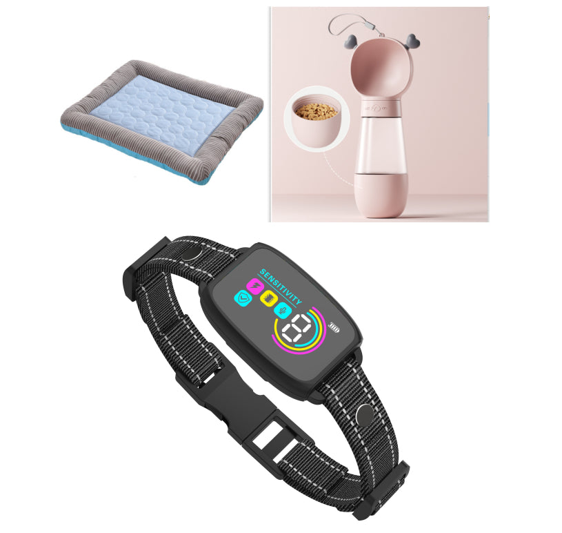 Smart and Rechargeable Anti Barking Collar for Dogs IP67 Waterproof