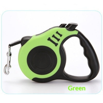 Automatic Retractable Pet Leash: Durable Heavy-Duty Safety Walking Traction Rope