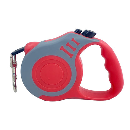 Automatic Retractable Pet Leash: Durable Heavy-Duty Safety Walking Traction Rope