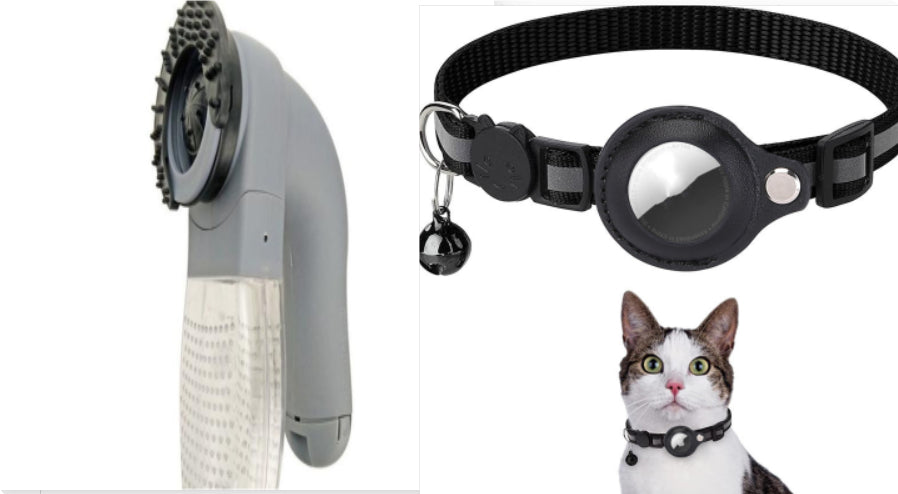 Reflective AirTag with Waterproof Collar for Cats Dogs Puppies Kittens