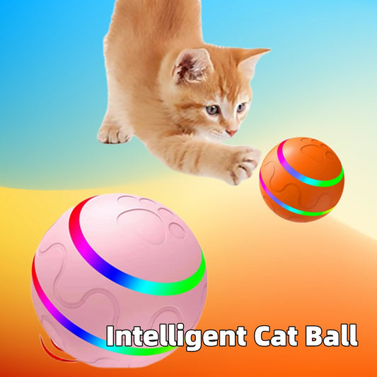 Smart Self-Rotating Pet Ball Toy