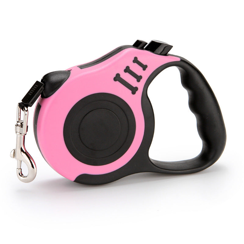 Automatic Retractable Pet Leash: Durable Heavy-Duty Safety Walking Traction Rope
