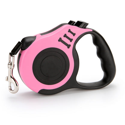 Automatic Retractable Pet Leash: Durable Heavy-Duty Safety Walking Traction Rope