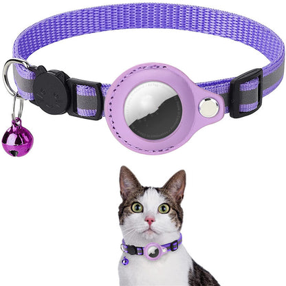 Reflective AirTag with Waterproof Collar for Cats Dogs Puppies Kittens